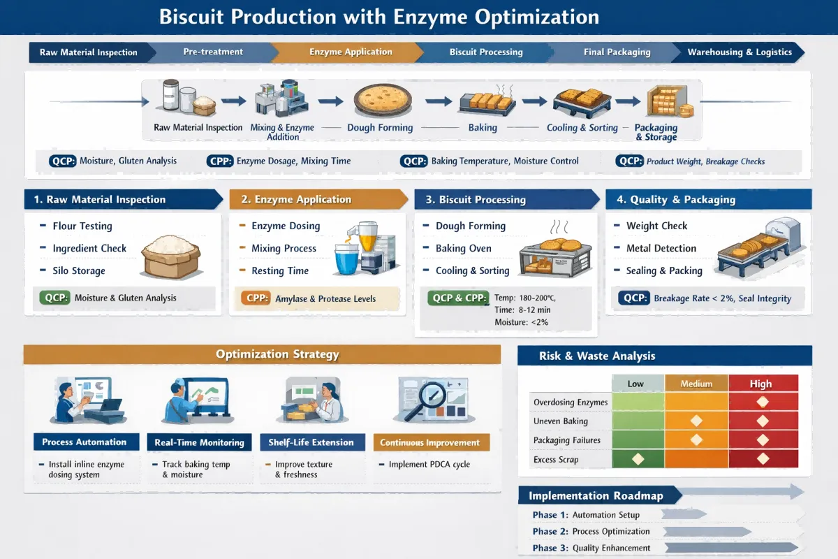 Biscuit enzyme Biscuit enzyme
